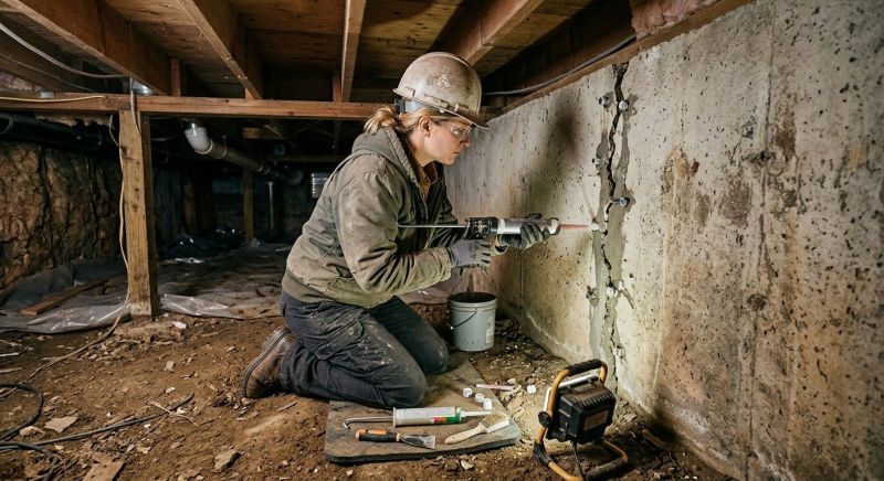 Structural Foundation Repair in Sanford, NC