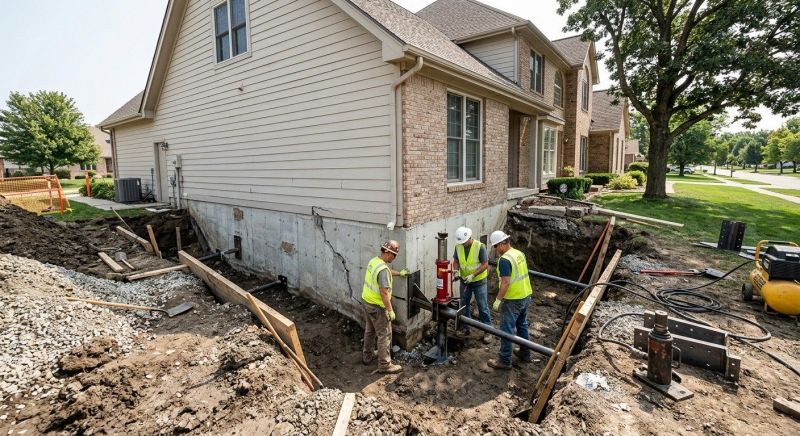 Underpinning Repair in Holly Springs, NC