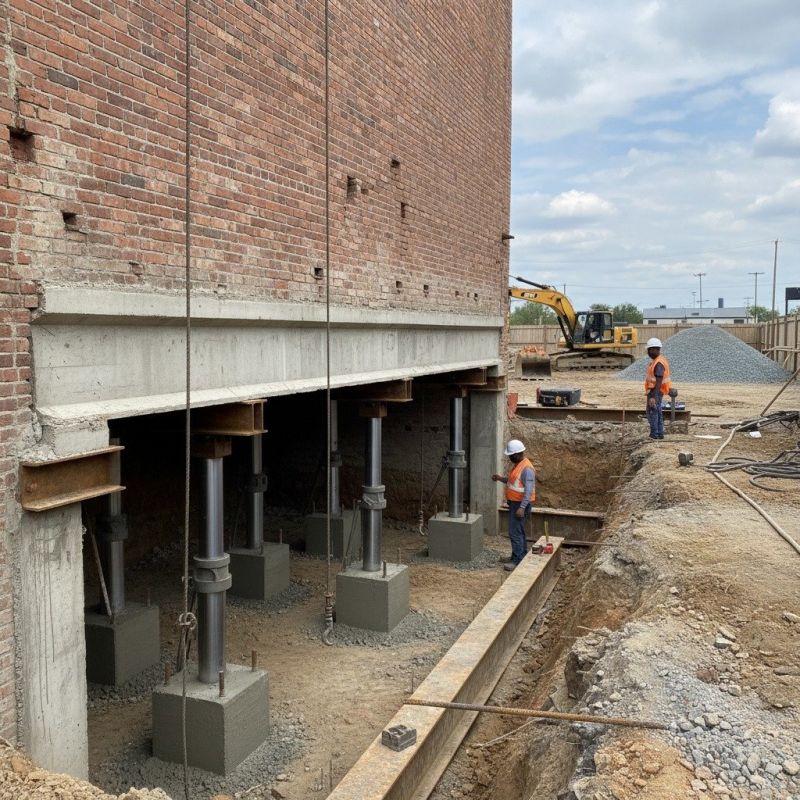Underpinning Repair in Holly Springs, NC