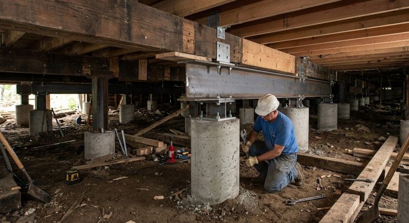 Underpinning Service in Holly Springs, NC