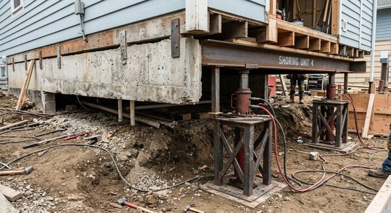 Foundation Jacking in Knightdale, NC